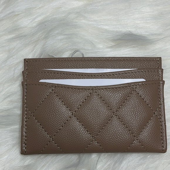 Chanel Dark Beige Cardholder - Picture 2 of 6